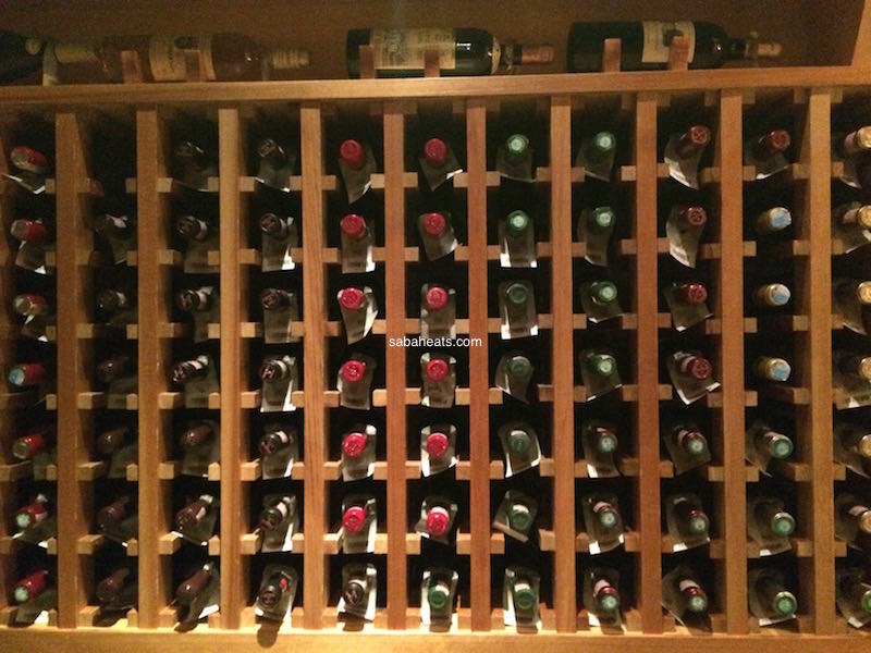 wine cellar gaya island resort