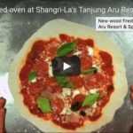 New wood fired oven at Shangri-La’s Tanjung Aru Resort & Spa