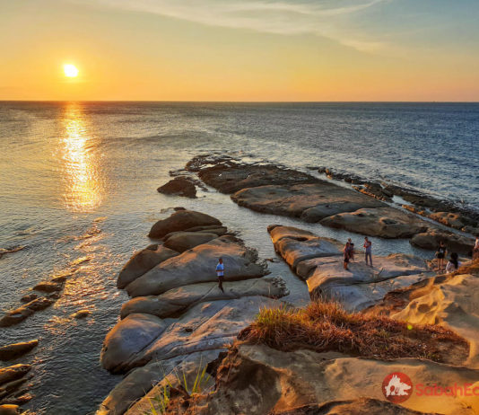 Sunrise and sunset in one place – Tip of Borneo, Kudat